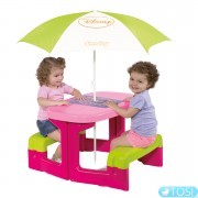 Детский Столик для Пикника с Зонтиком Mouse Smoby