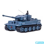 Танк микро р/у 1:72 Tiger со звуком (серый) Great Wall Toys