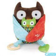 Развивающая мягкая игрушка Совушка