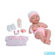 Пупс JC Toys Newborn Весельчак, с аксессуарами, 36 см