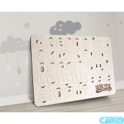 Деревянный алфавит Шустрик Русский