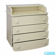 Комод - пеленатор  Верес Мишка (со стразами)