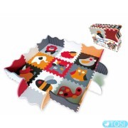 Коврик – пазл с бортиком Baby great Веселый зоопарк