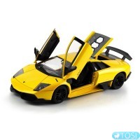 Машинка р/у 1:18 Meizhi лиценз. Lamborghini LP670-4 SV металлическая (желтый)
