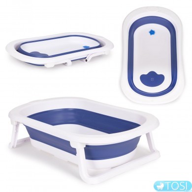 Ванночка для младенцев Ecotoys CARE Blue