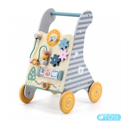 Ходунки-каталка Viga Toys PolarB з бізібордом