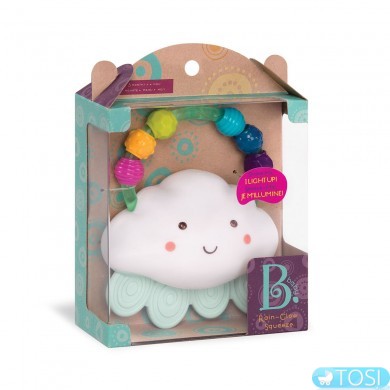 Брязкальце-прорізувач Battat Райдужний дощик