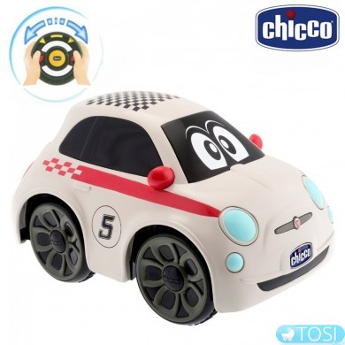 Машинка с интерактивным рулем Chicco Fiat 500 Sport