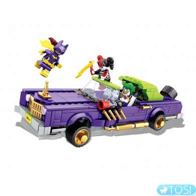 Детский конструктор JVToy 13002 Лоурайдеры Джокера