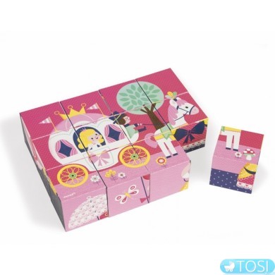 Развивающие кубики Janod Сказки