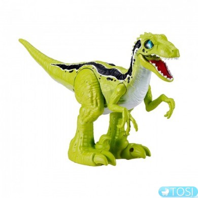 Интерактивный Зелёный велоцираптор Robo Alive