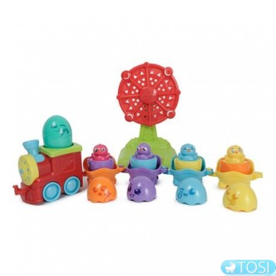 Игровой набор Toomies Поезд с аттракционом