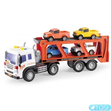 Машинка інерційна 1:16 Wenyi Автовоз зі звуком і світлом