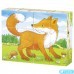 Кубики деревянные Goki Животные в лесу