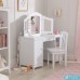 Туалетный столик Deluxe Vanity & Chair KidKraft 13018