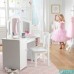 Туалетный столик Deluxe Vanity & Chair KidKraft 13018