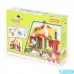 Конструктор Polesie Макси  Весёлая ферма 65 эл